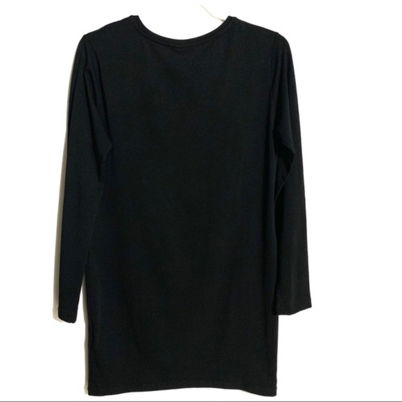 Topshop Black and White Skeleton Mini Dress - Picture 7 of 7